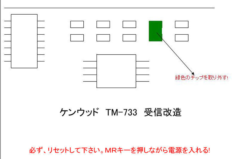 TM-733」(受信改造): K'sの部屋へようこそ!