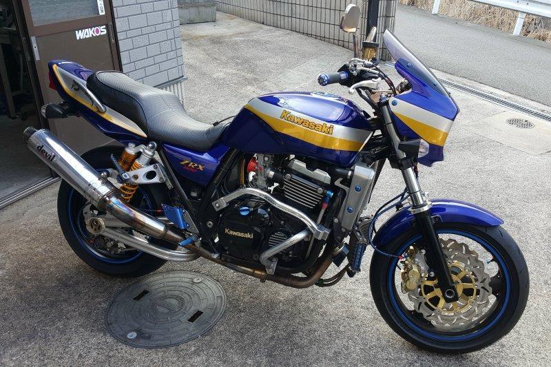 ZRX1100 松ちゃん号」(ブレンボキャリパー): K'sの部屋へようこそ!