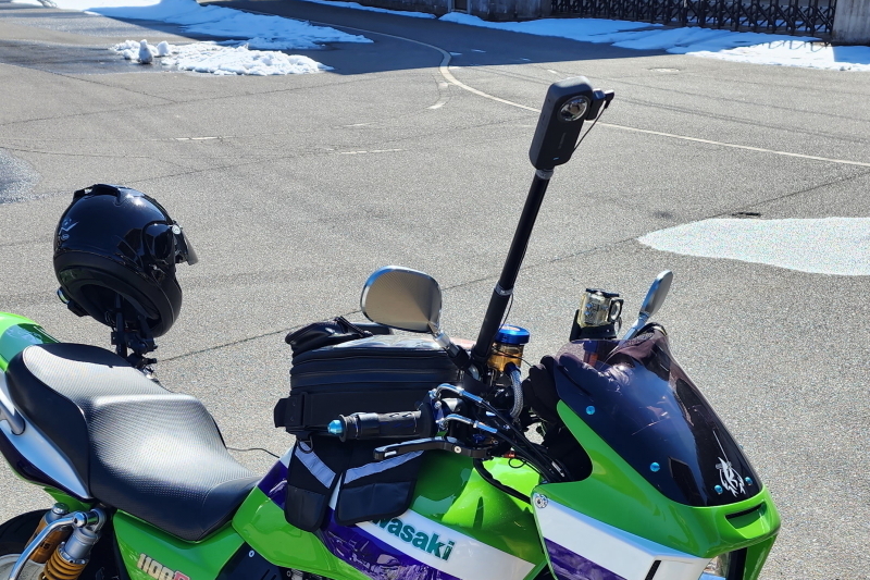 Insta360 X3」ZRX1100 初撮り=3=3=3: K'sの部屋へようこそ!